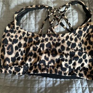 Victoria Secret leopard print sports bra xl